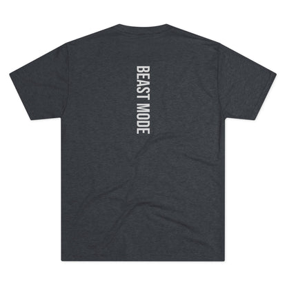 Beast Mode Series - Thick Skin, Thicker Quads - Fitness Triblend T-shirt