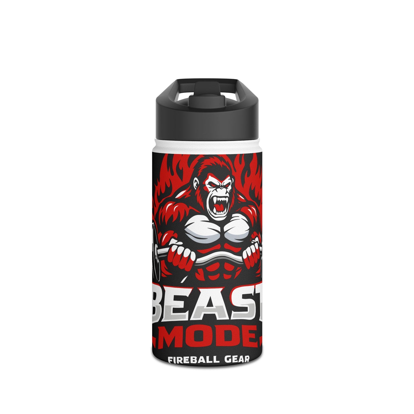 Beast Mode Stainless Steel Water Bottle