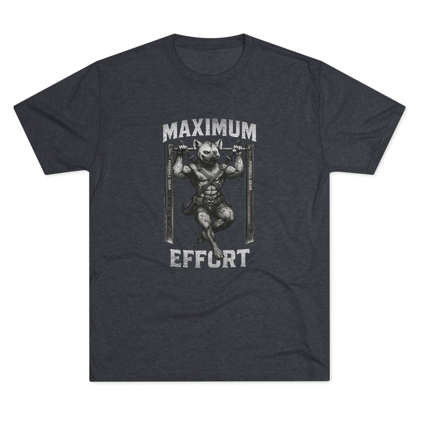 Beast Mode Series - Maximum Effort - Fitness Triblend T-shirt