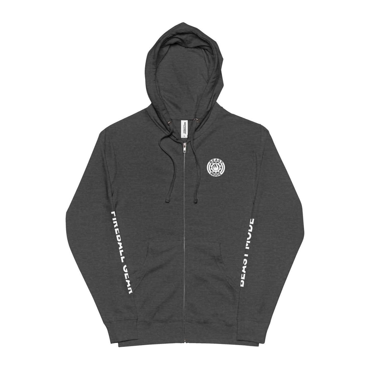 Beast Mode Series – Cheetah Kickboxing – Train at Top Speed – Fitness Zip-Up Lightweight Hoodie