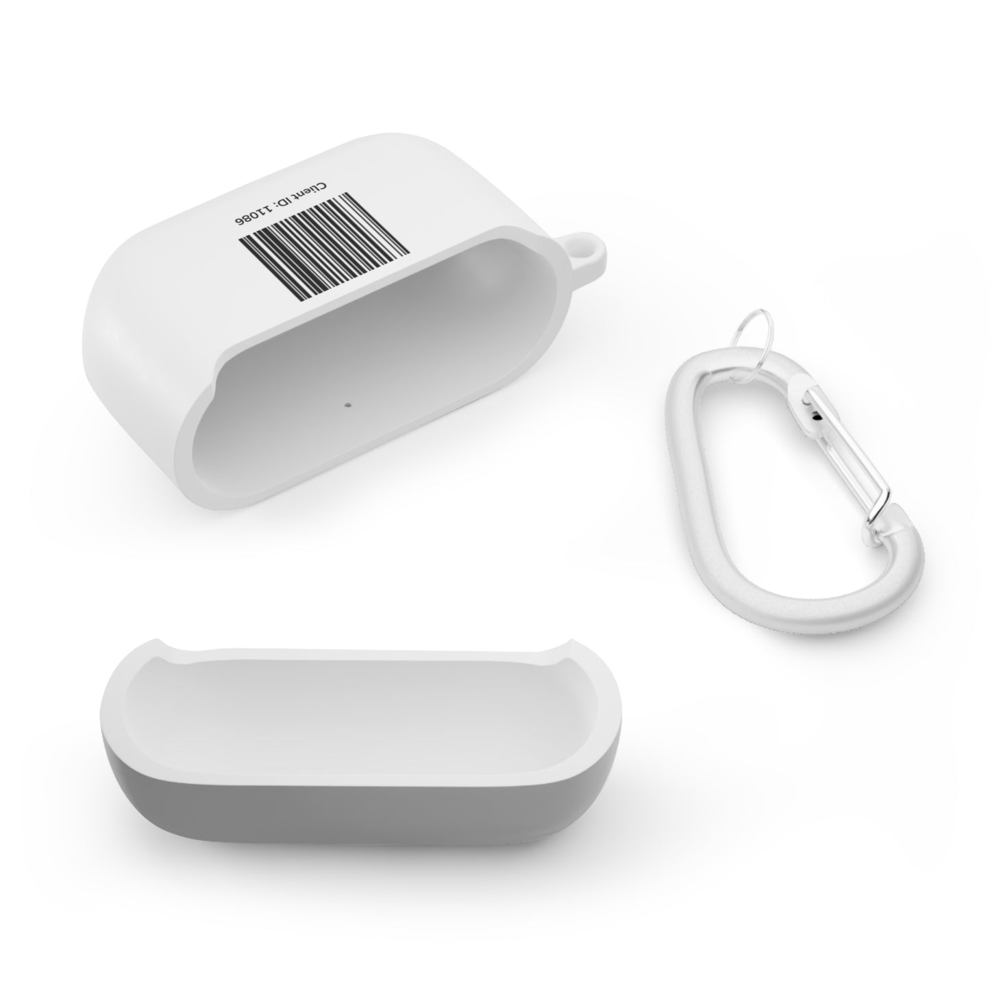 Beast Mode AirPods Case Cover – Black & Red Flame Gear – Personalized with Your Gym Barcode