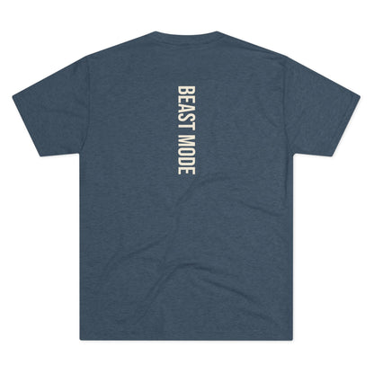 Beast Mode Series - Train Like a Beast, Rise Like a King - Triblend T-shirt
