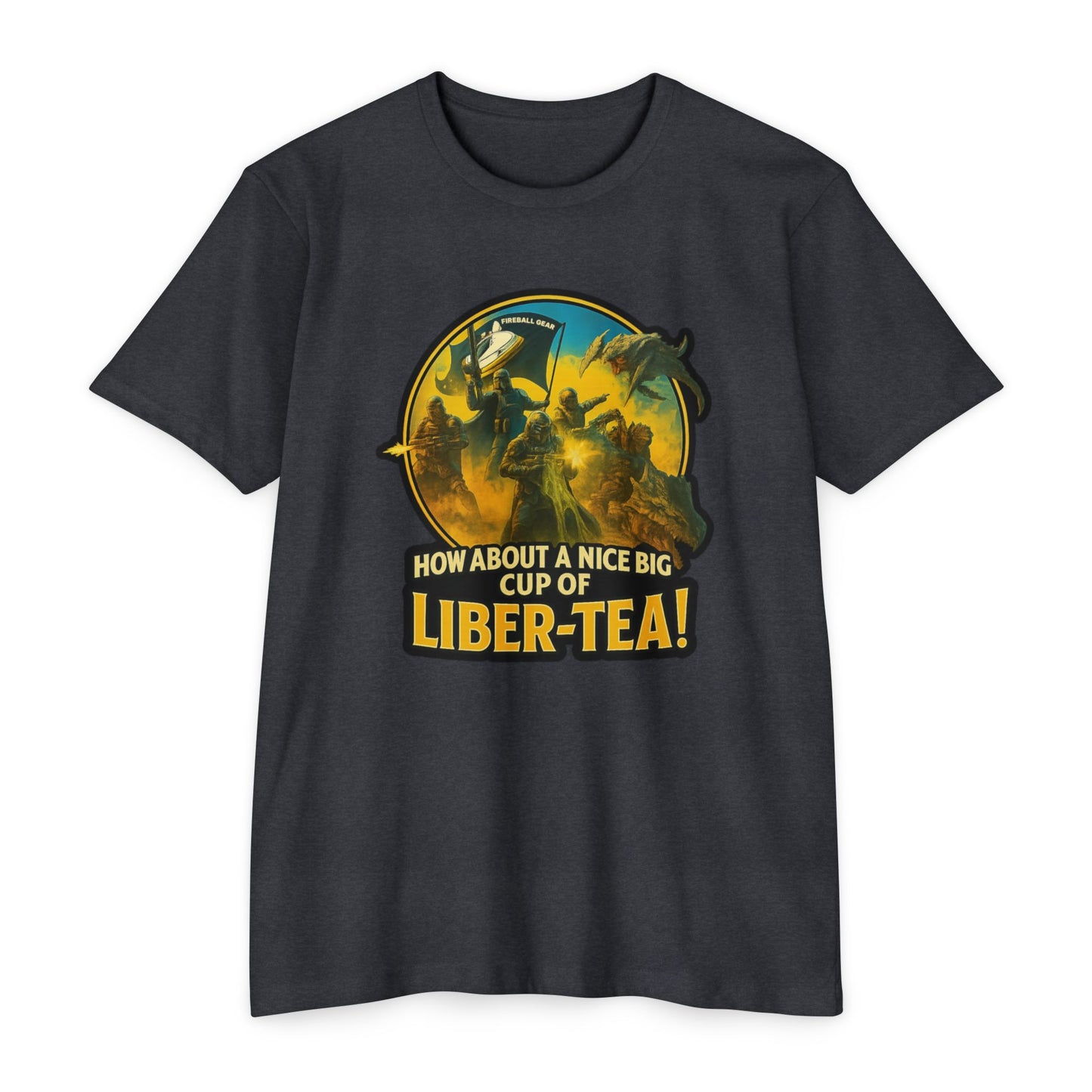 Have a Nice Big Cup of LIBRA-TEA! - Gaming T-shirt