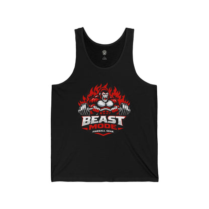 Beast Mode Series - Gorilla Strong - Fitness Jersey Tank Top