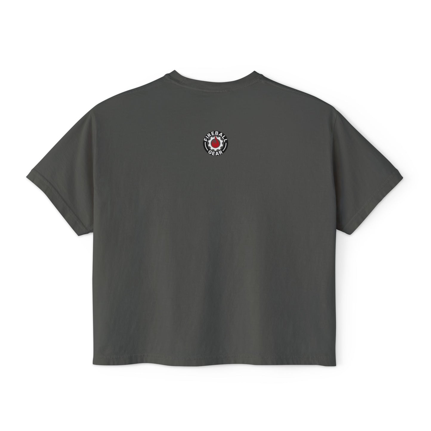Fireball 3D Logo - Women’s Boxy T-shirt