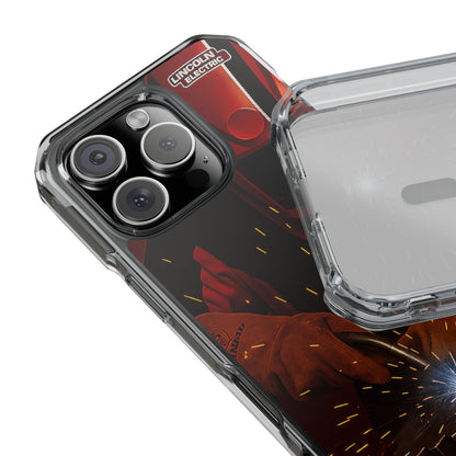 Lincoln Welder - Magnetic Clear Impact iPhone Cases