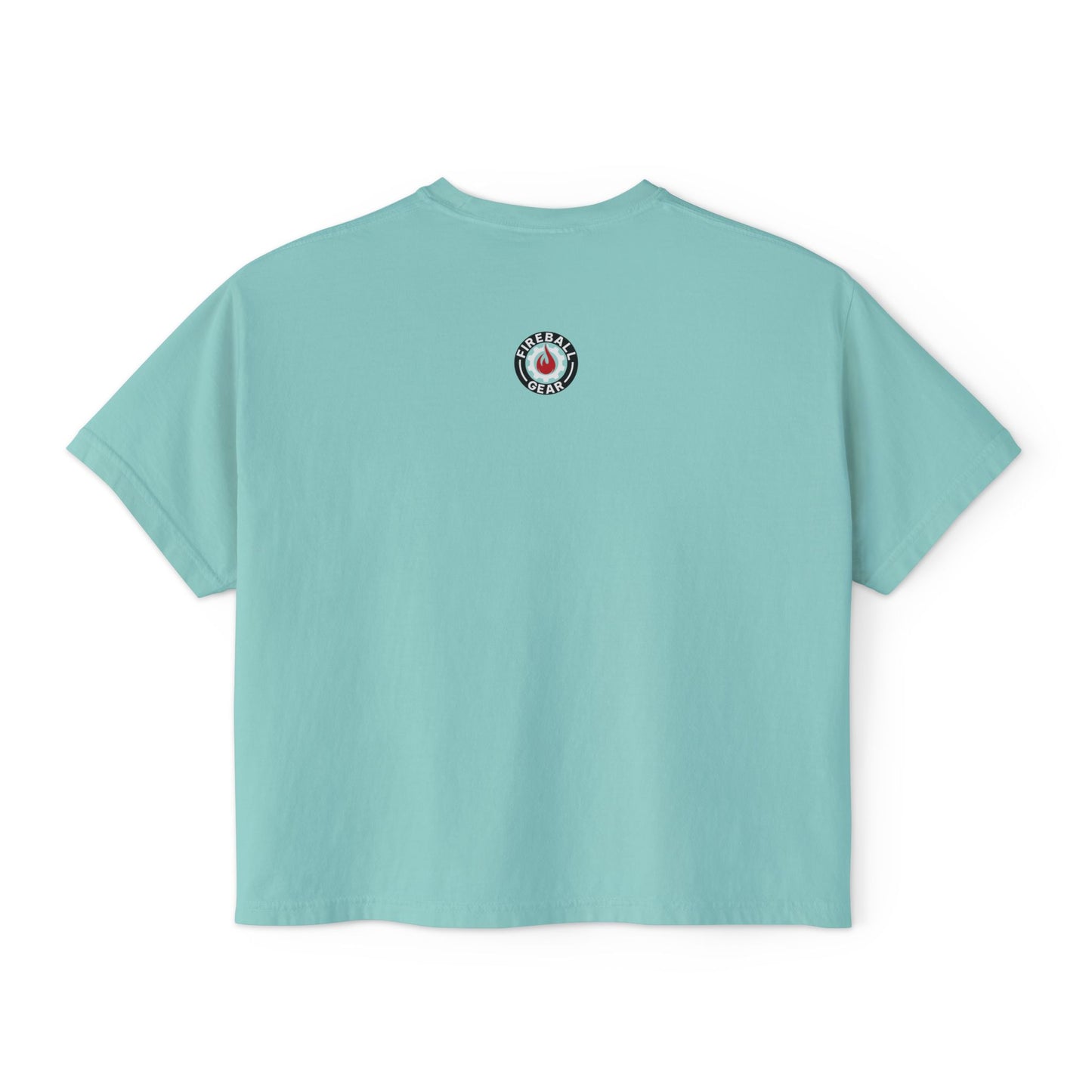 Fireball 3D Logo - Women’s Boxy T-shirt