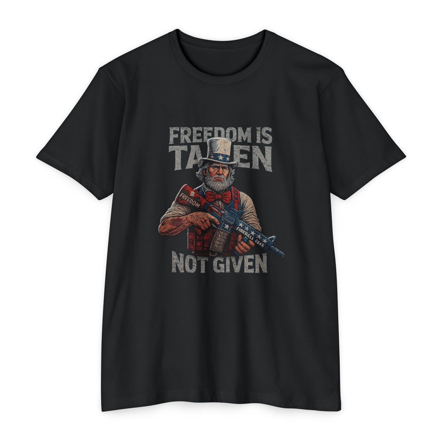 Freedom is Taken, Not Given - Gaming T-shirt