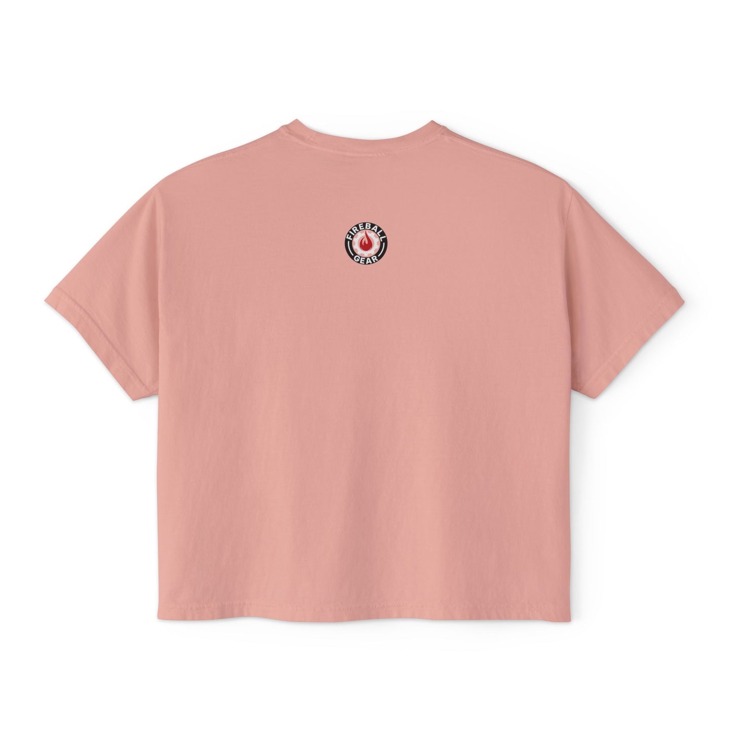 Fireball 3D Logo - Women’s Boxy T-shirt