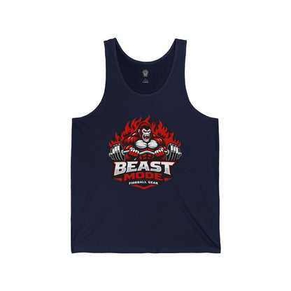 Beast Mode Series - Gorilla Strong - Fitness Jersey Tank Top