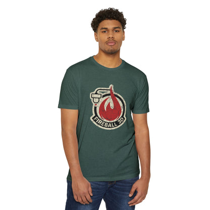 Fireball 3D - Distressed - T-shirt