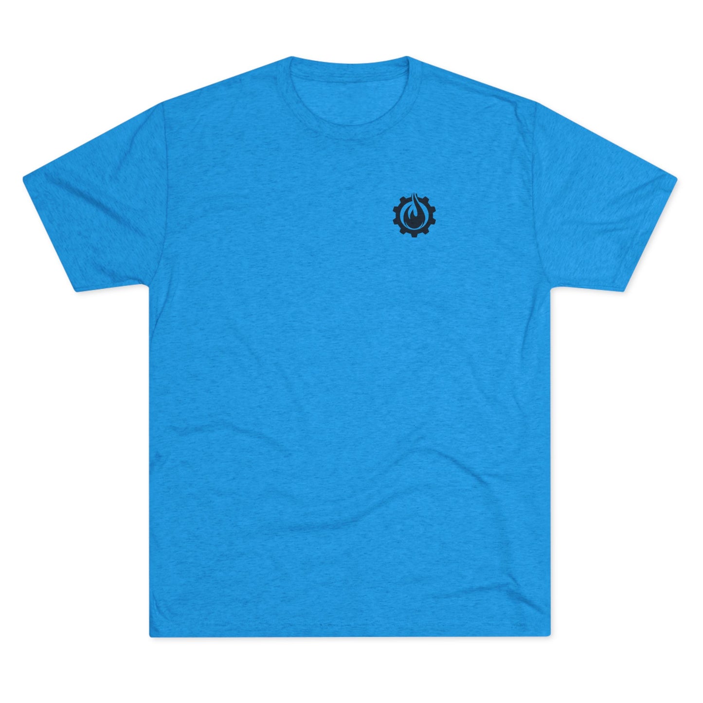 Fireball Gear - Flame & Gear - Black - Fitness Triblend T-shirt