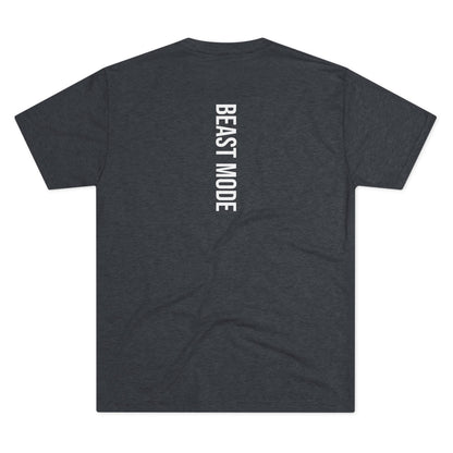 Beast Mode Series - Train at Top Speed - Fitness Triblend T-shirt