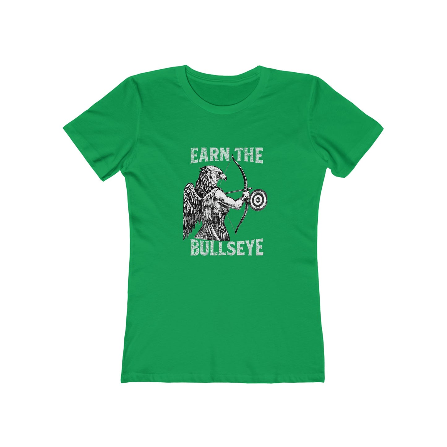 Beast Mode Series - Earn the Bullseye -  Women's Slim Fit Fitness T-shirt
