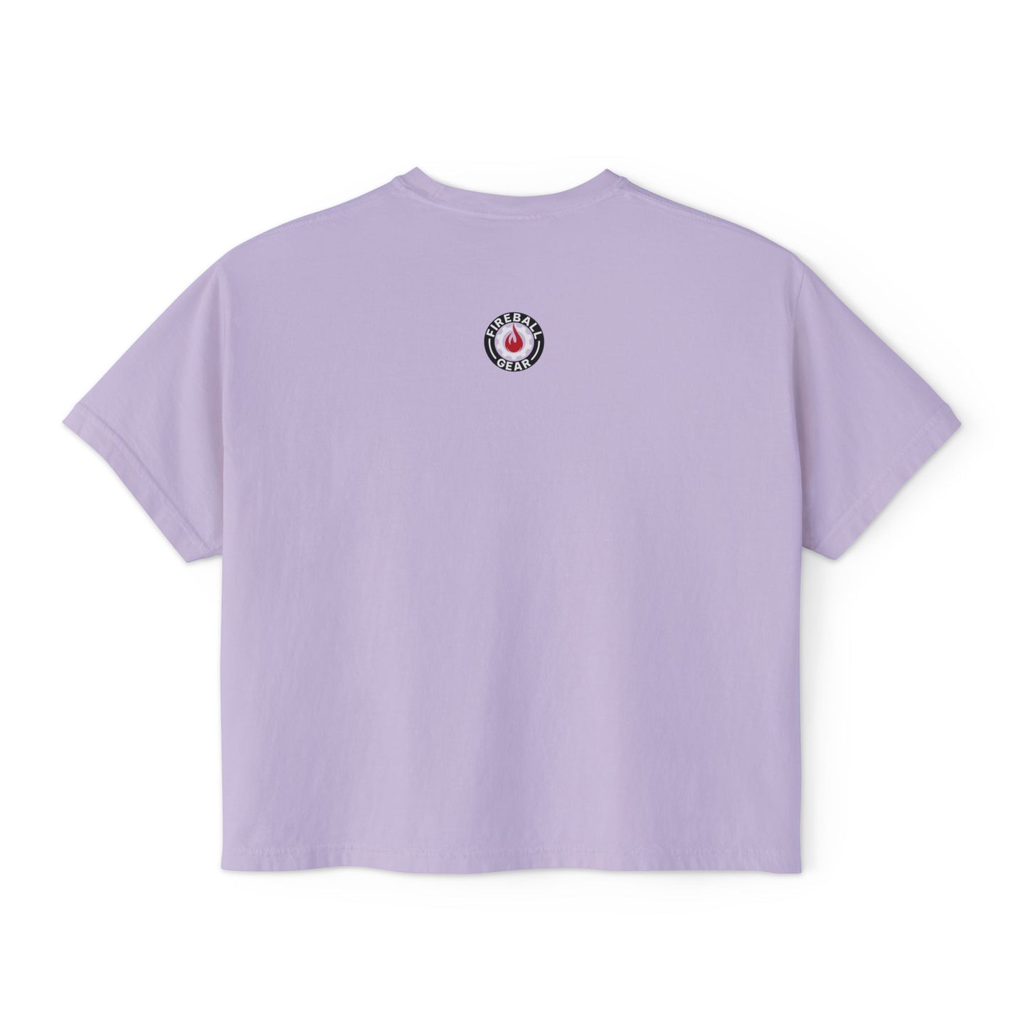 Fireball 3D Logo - Women’s Boxy T-shirt